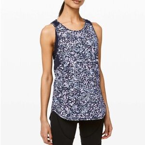 Lululemon Sculpt Tank II Floral Spritz Multi Size 6
